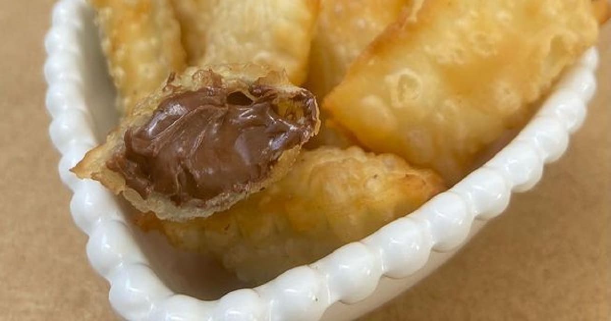 como fazer pastel de nutella