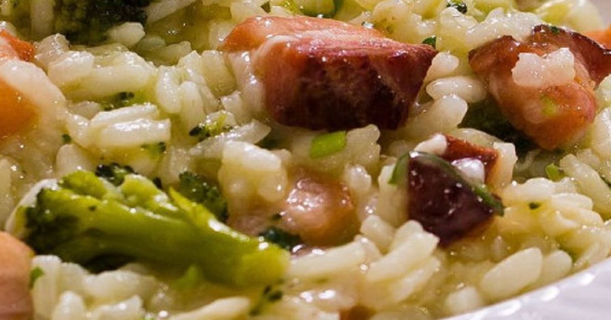 como fazer risoto de bacon