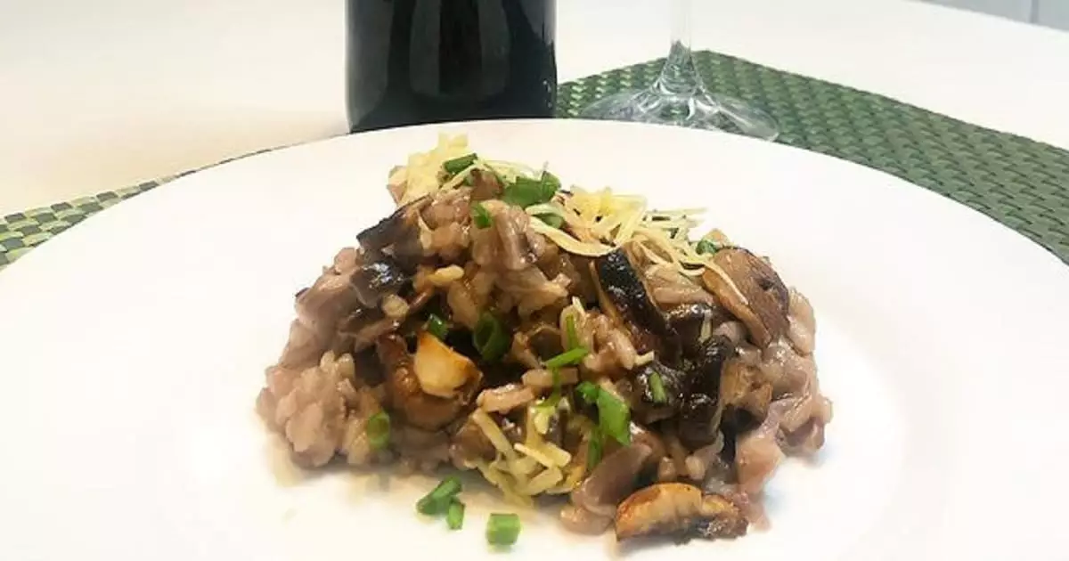 como fazer risoto de funghi