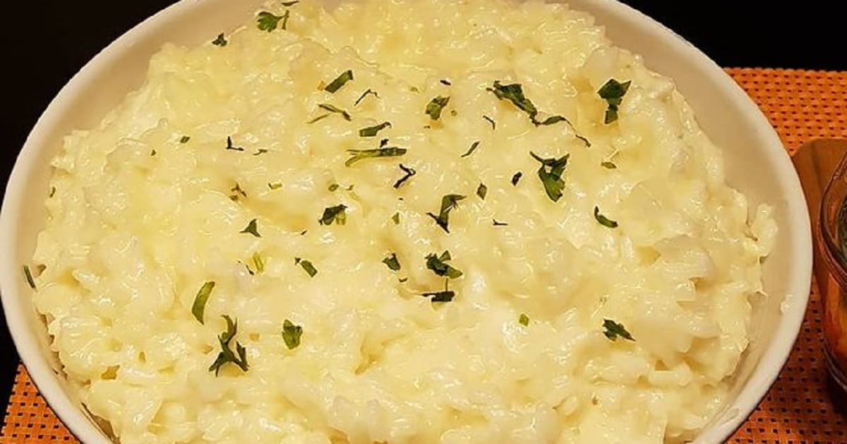 como fazer risoto de queijo