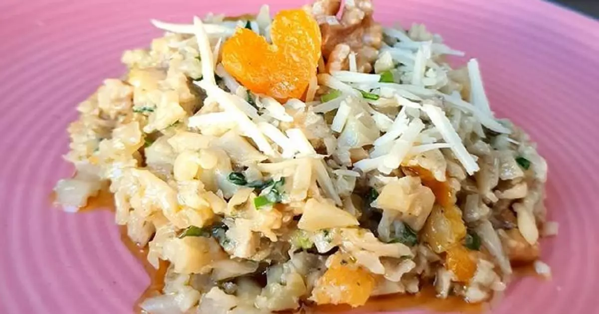 como fazer risoto de couve-flor