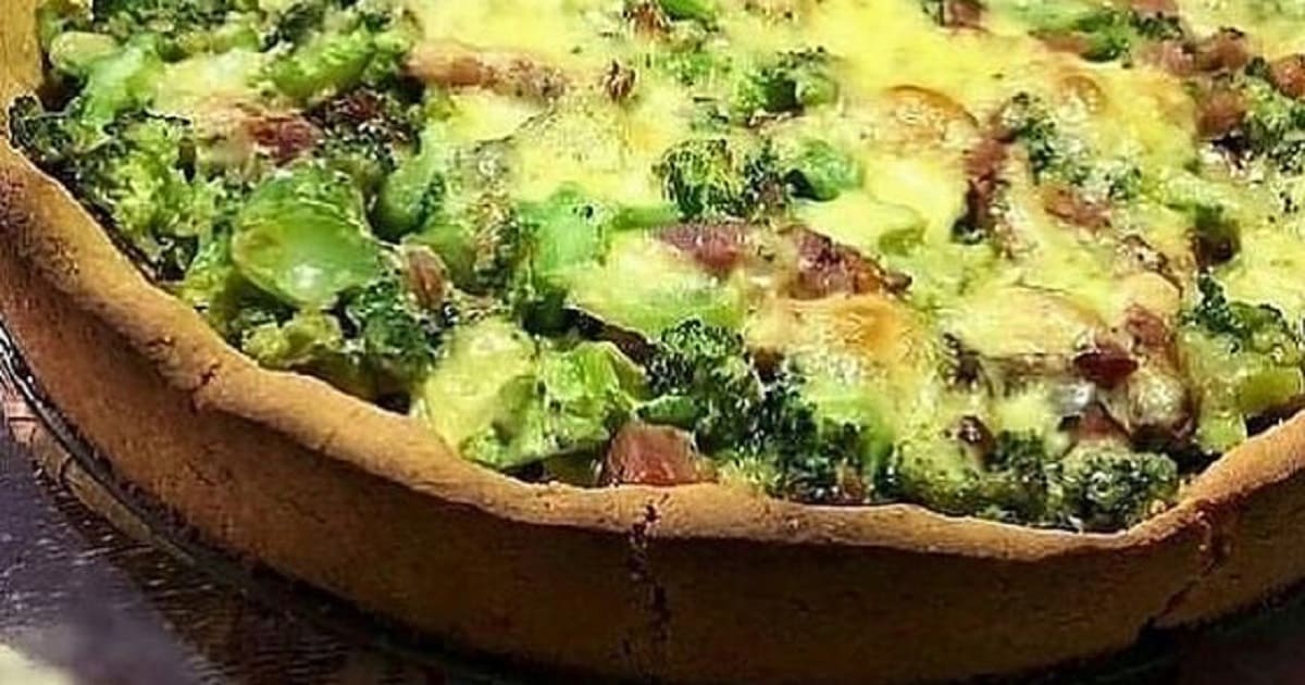 como fazer quiche de brócolis