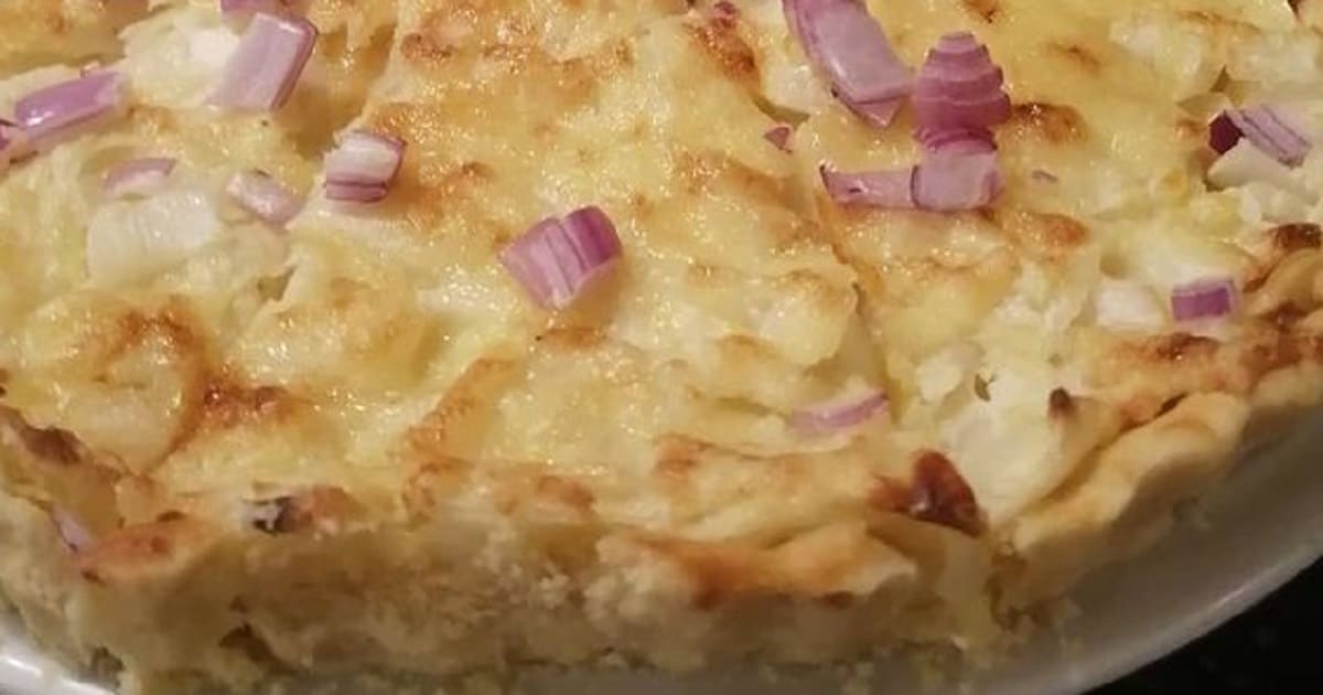 como fazer quiche de cebola