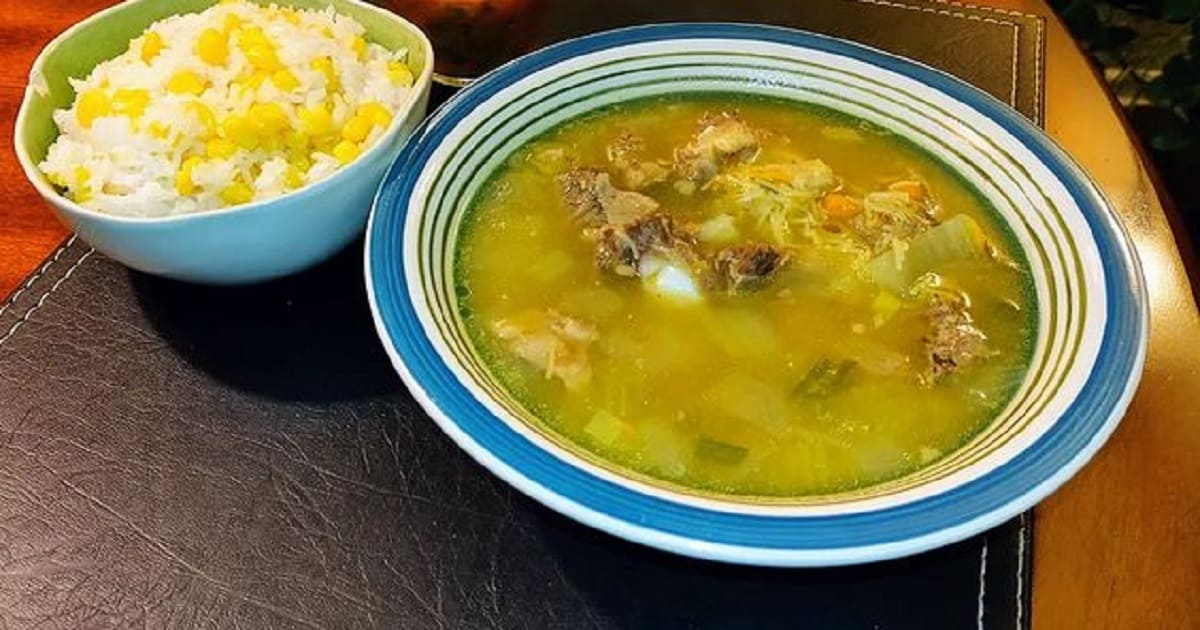 como fazer sopa de carne