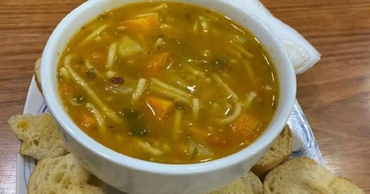 como fazer sopa de charque