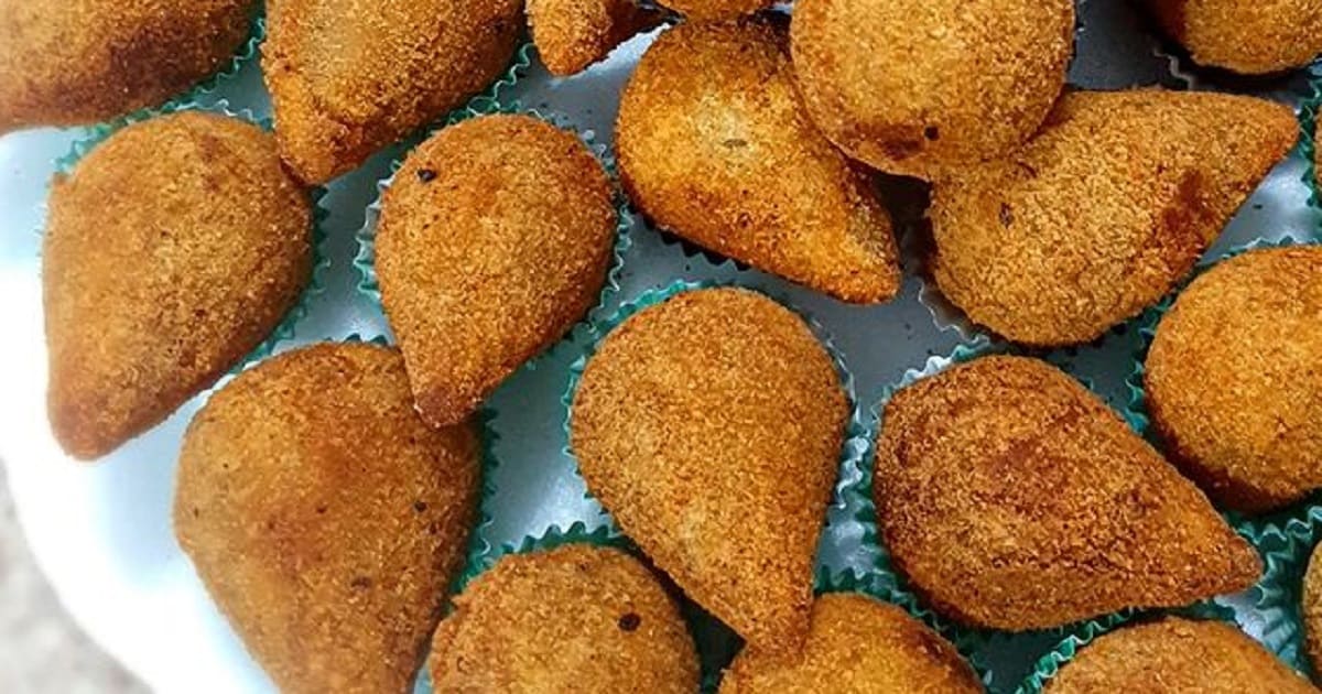 coxinha de galinha