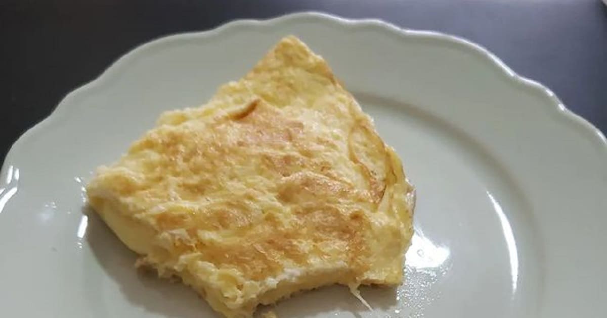 omelete de queijo