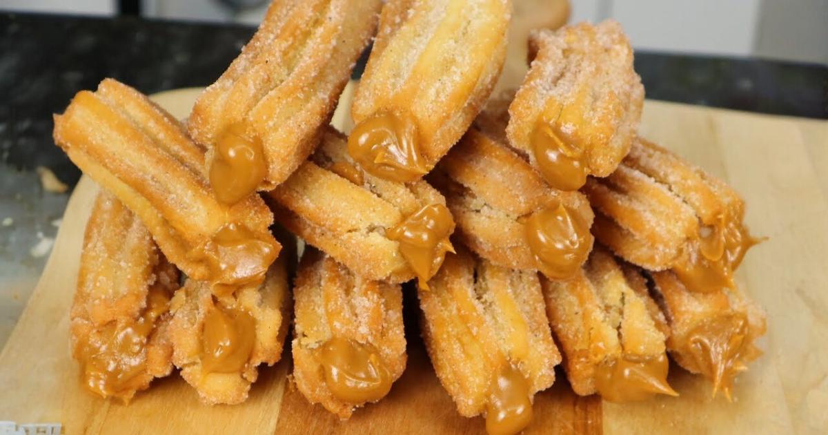 Aprenda a Fazer Churros Caseiro Crocantes Por Fora e Macio Por Dentro