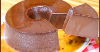 Receita de Pudim de Chocolate Super Cremoso e Fácil de Fazer