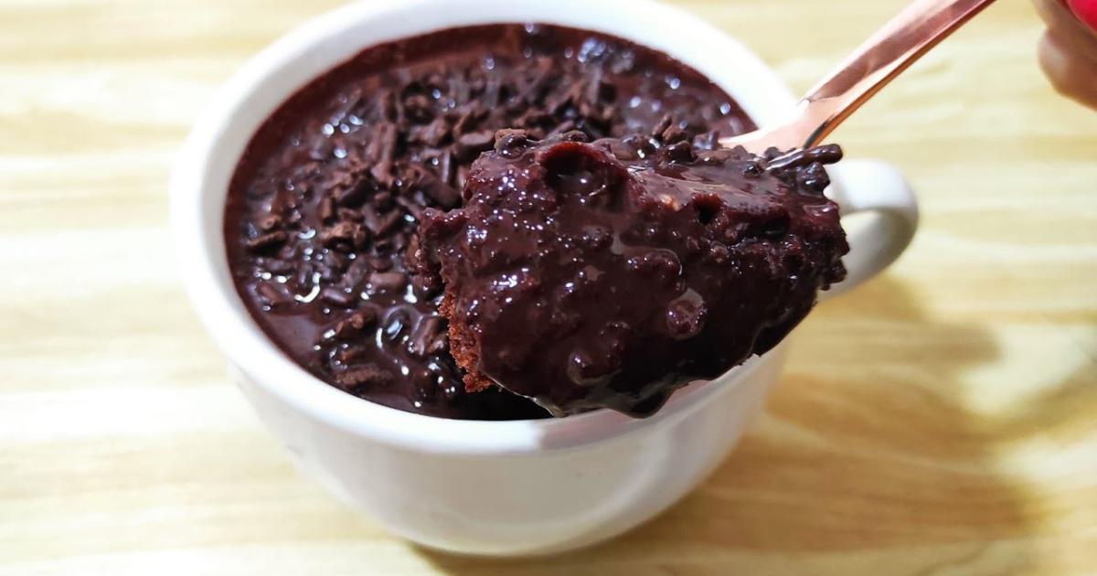 Aprenda a Fazer Bolo de Chocolate de Caneca