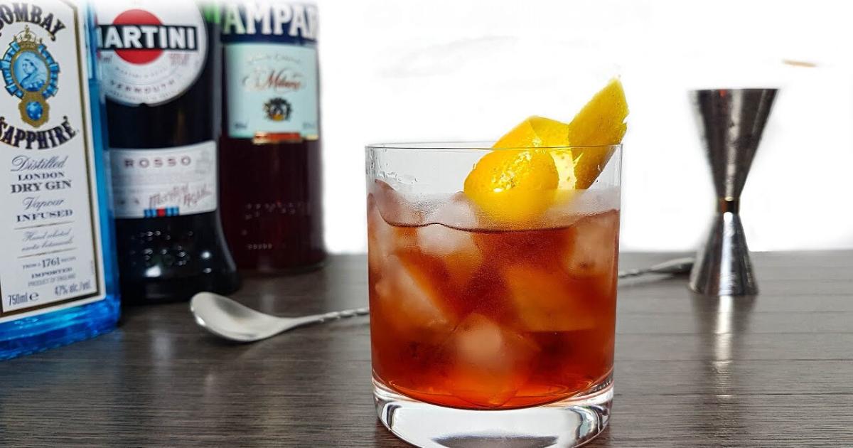 Como Fazer o Drink Negroni Super Refrescante