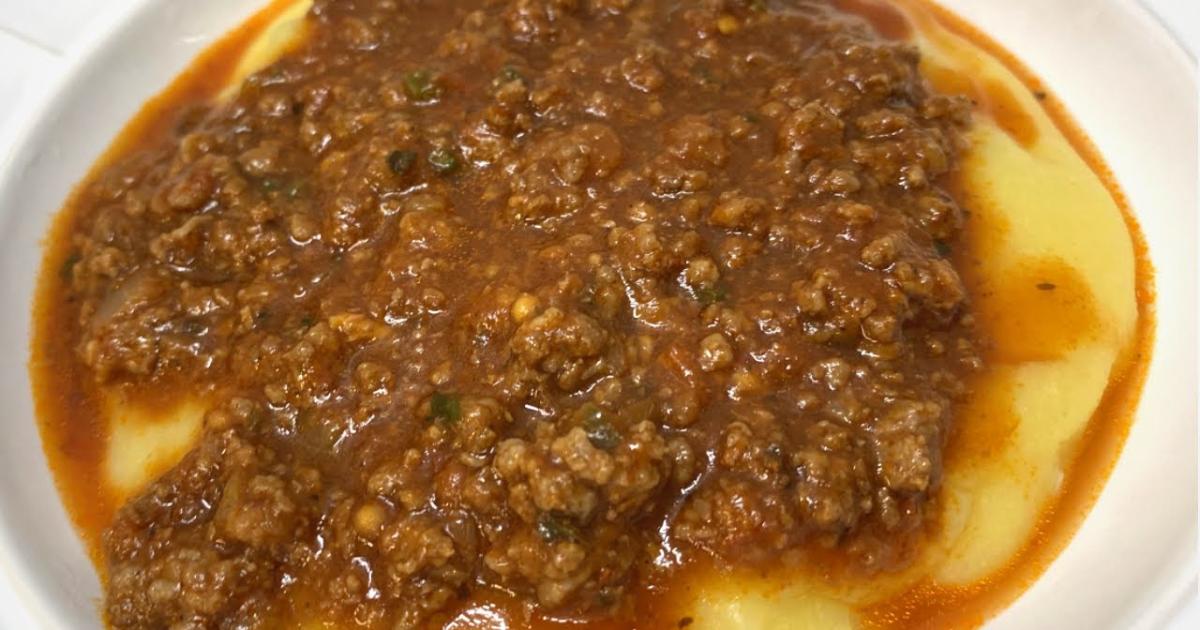 Como Fazer Polenta Com Carne Moída