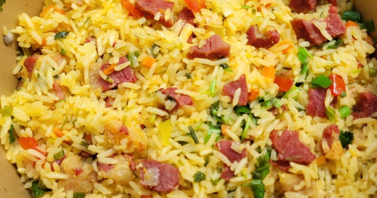 Aprenda a Fazer Arroz Com Charque