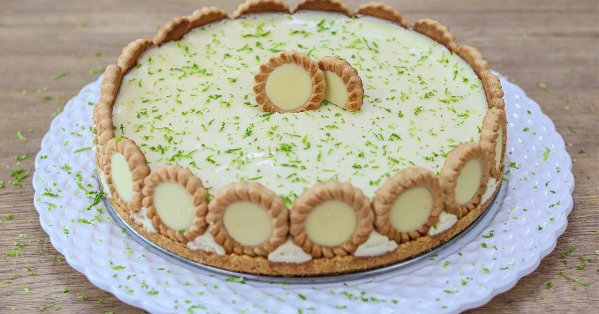 Como Fazer Torta de Limão Com Biscoito Tortinhas