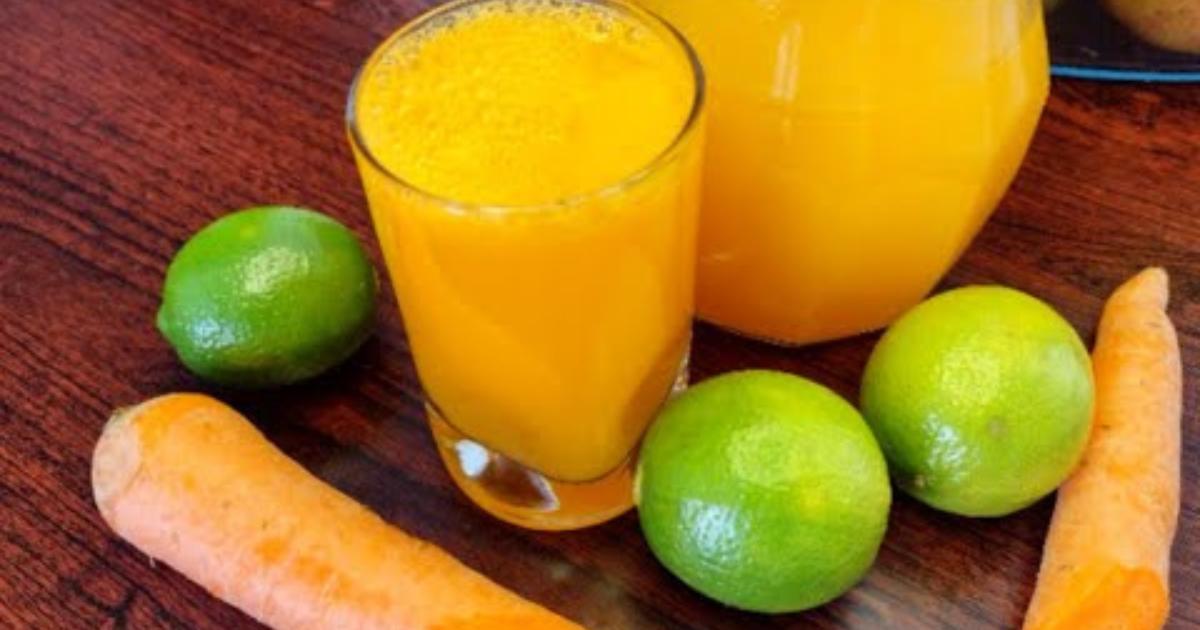 Como Fazer Suco de Cenoura Com Limão