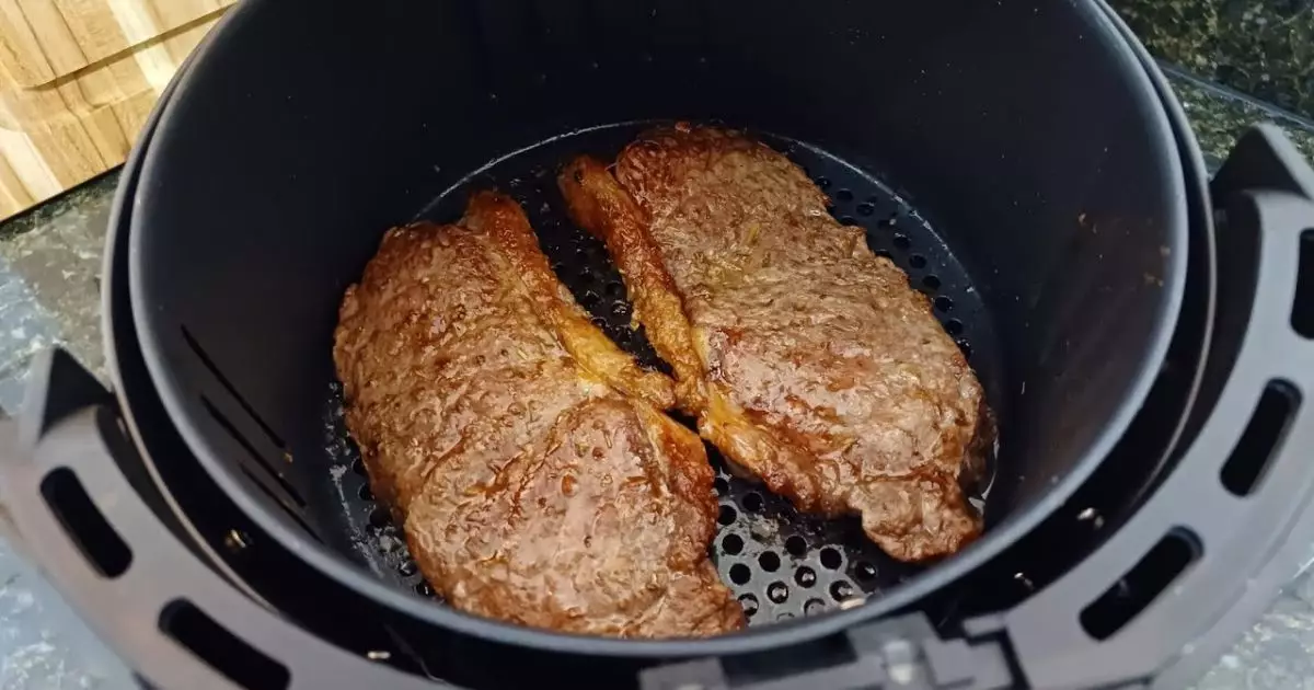 Contra Filé na Air Fryer