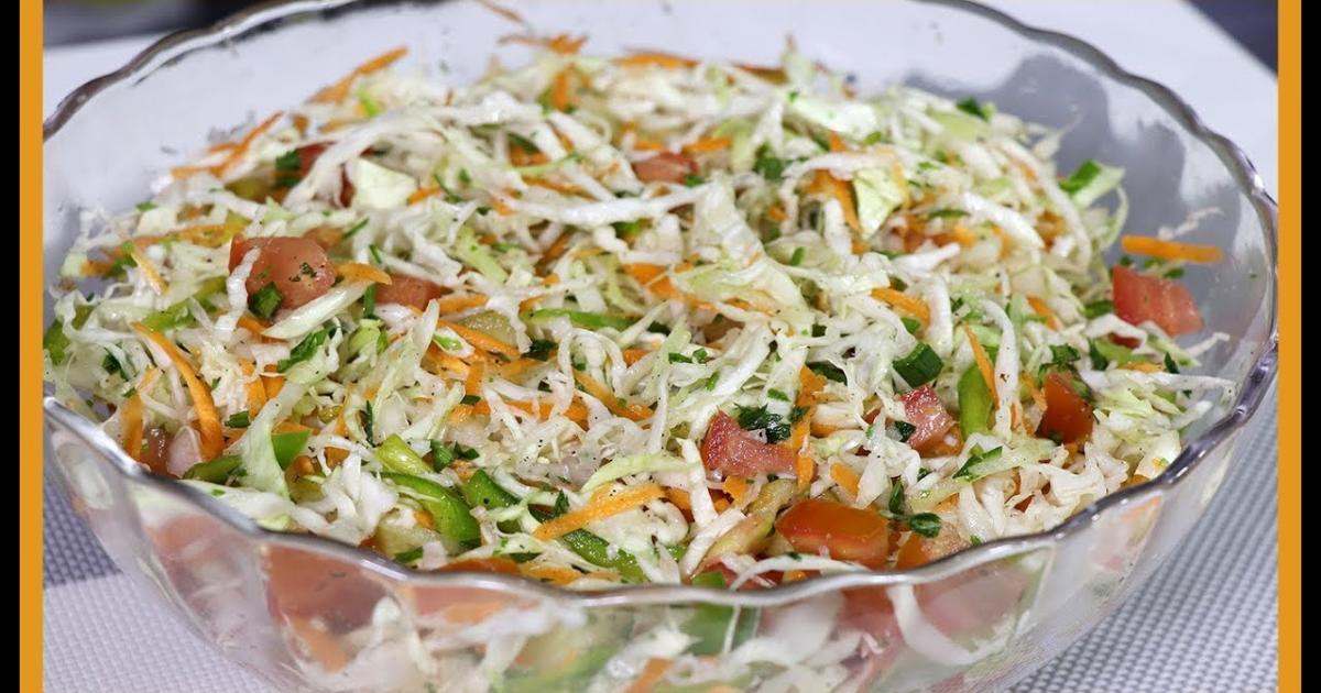 Salada de Repolho Super Gostosa