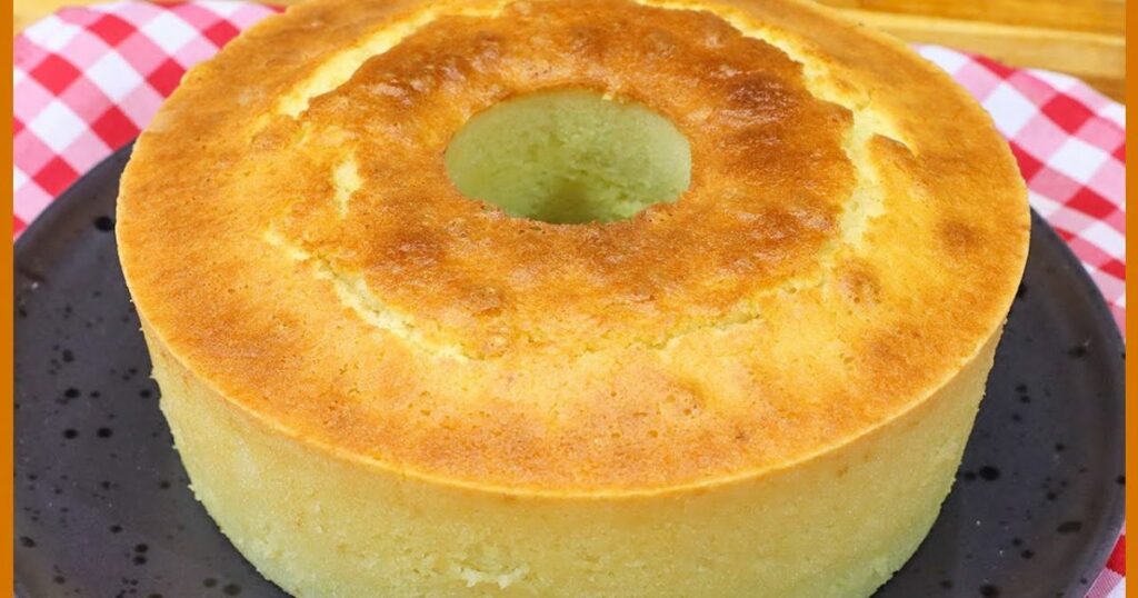 Bolo Simples De Trigo Econômico E Super Fofinho