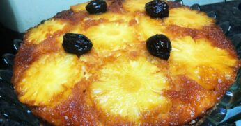 Bolo de Abacaxi Caramelizado: Doce e Suculento