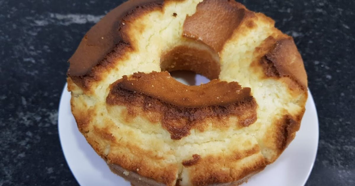 Bolo de Limão Fofinho com Farinha de Arroz