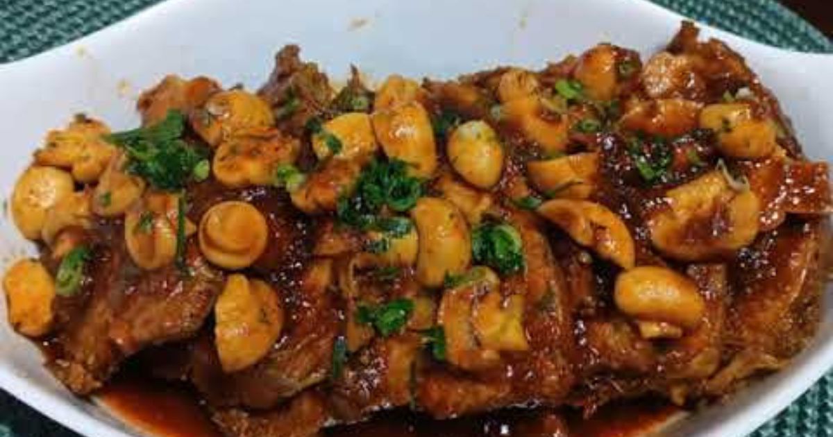 Lombo com Champignons ao Molho de Cerveja Escura: Um Prato Irresistível