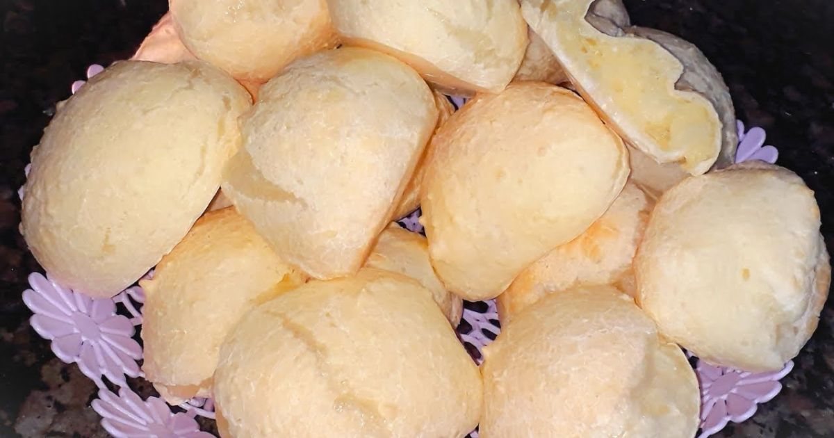 Biscoito de Polvilho Assado Sem Leite e Sem Queijo