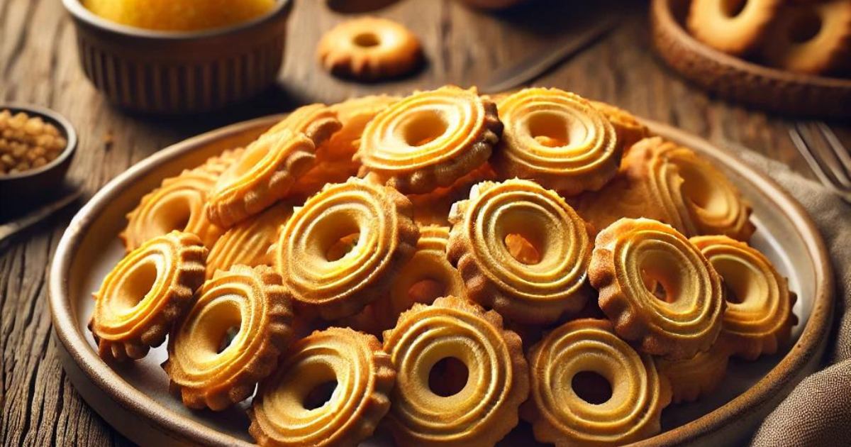 Biscoito de Polvilho com Fubá: Crocância e Sabor em Cada Mordida!