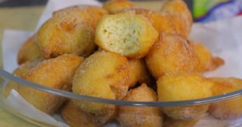 Bolinho de Chuva Sequinha para Café da Manhã ou Lanche