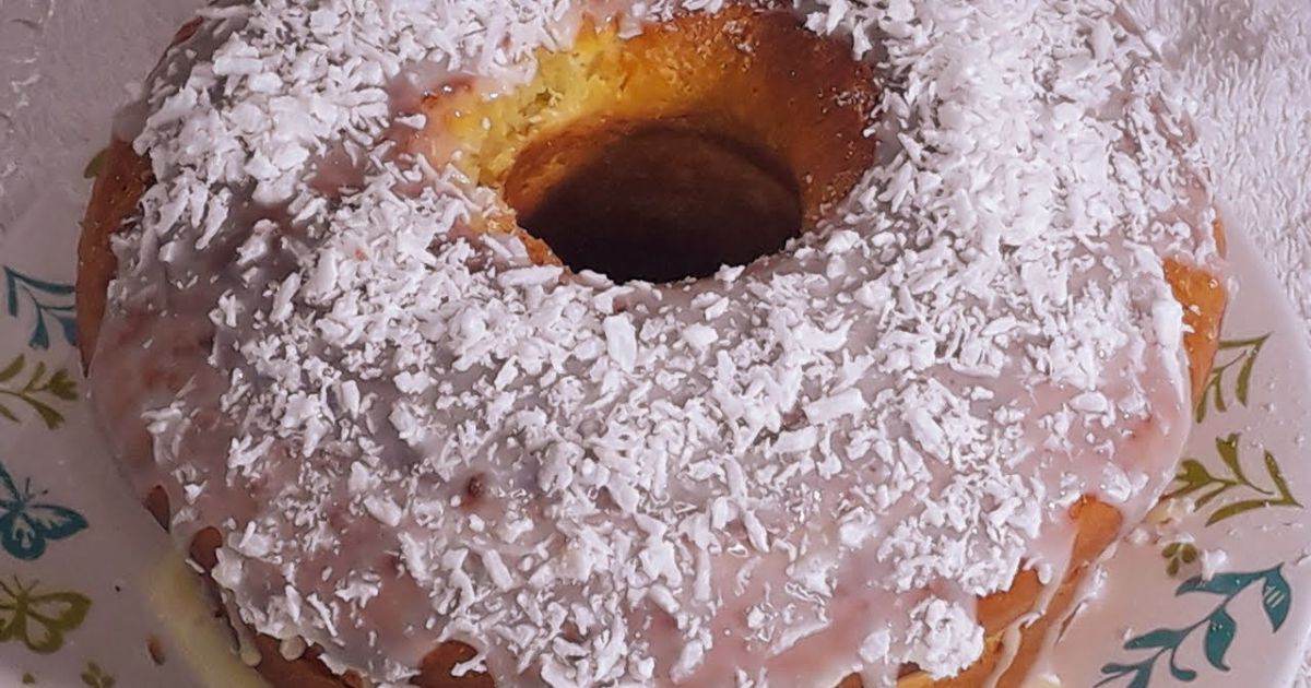 Bolo de Coco Fofinho Receita Fácil e Rápida