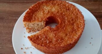 Bolo de Coco Sem Lactose