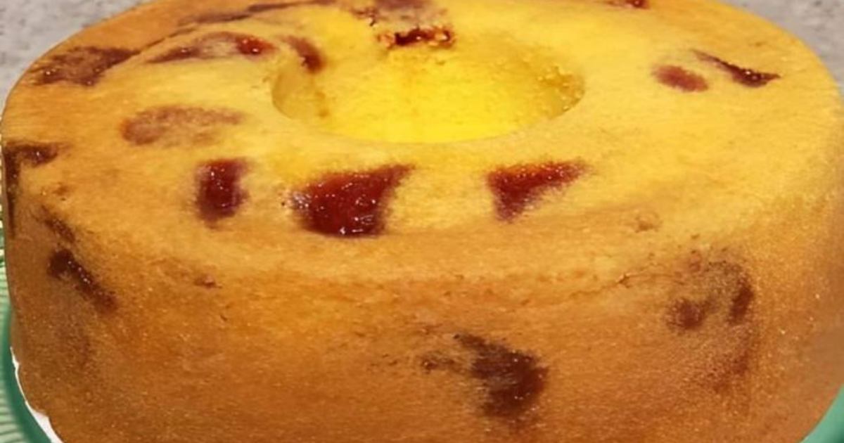 Bolo de Flocão com Goiabada: Simples e Delicioso