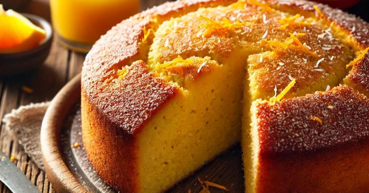 Bolo de Fubá com Laranja e Coco: Uma Explosão de Sabor Cítrico e Textura Perfeita