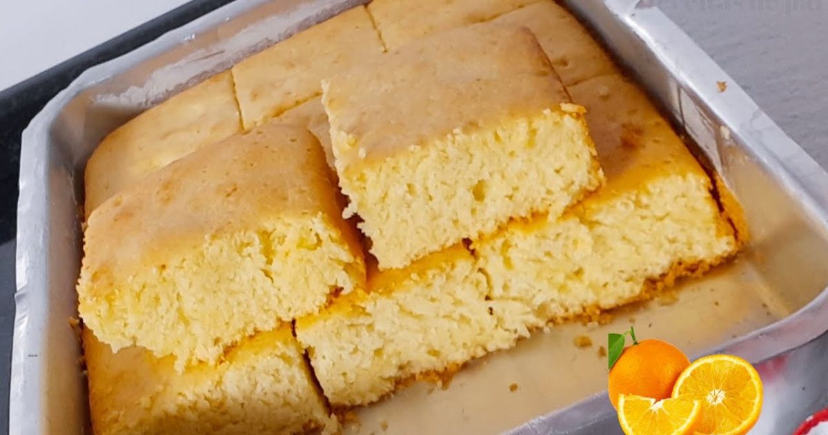 Bolo de Laranja Fofinho e Fácil de Fazer