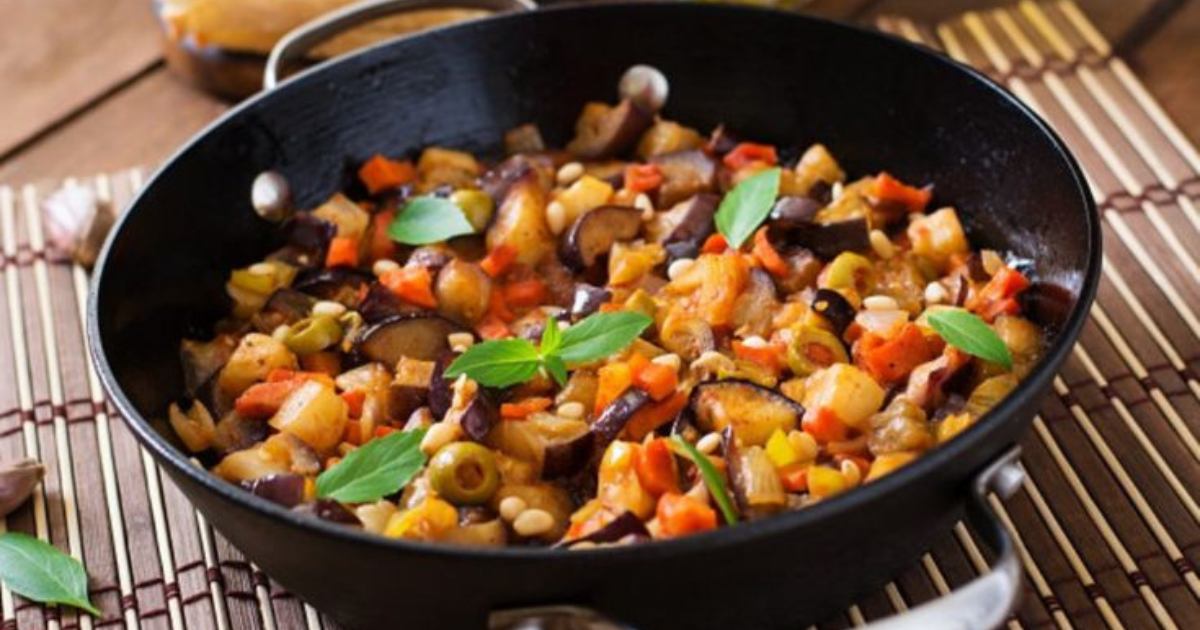 Caponata de Berinjela: Um Toque de Sabor Mediterrâneo na Sua Mesa