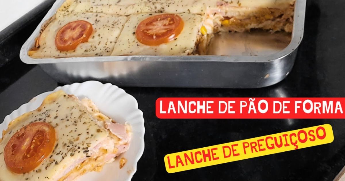 Lanchão de Forno Prático com Pão de Forma