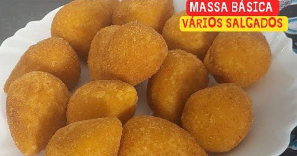 Massa Básica para Salgados Receita Fácil e Prática