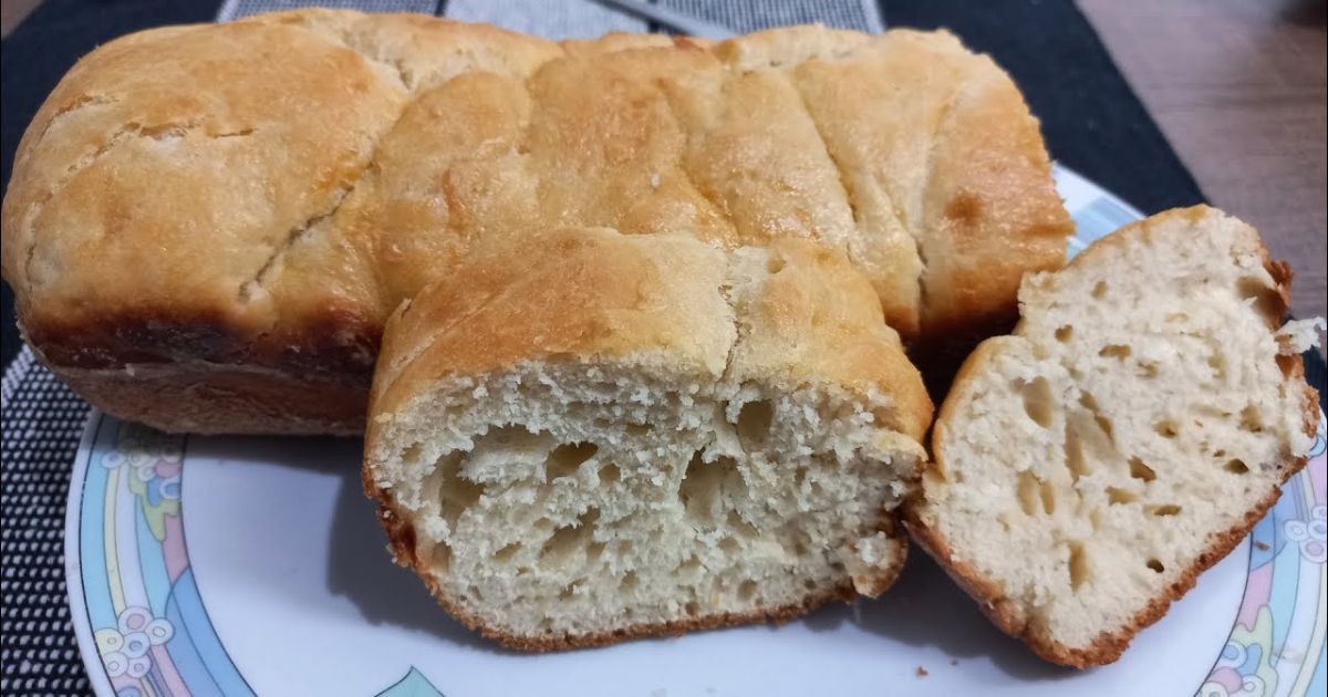 Pão Caseiro Fofinho Sem Sovar Fácil e Delicioso