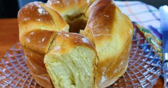 Pão Trançado Caseiro e Fofinho