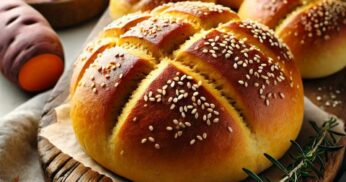 Pão de Batata Doce Sem Glúten e Lactose: Fácil, Saudável e Delicioso
