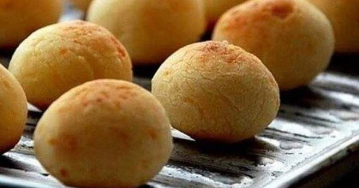 Pão de Queijo Feito com Batata Doce