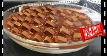 Pavê de Kit Kat Fácil e Delicioso