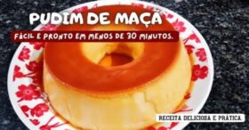 Pudim de Maçã