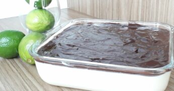 Sobremesa de Limão e Chocolate Super Gostosa Com Apenas 4 Ingredientes