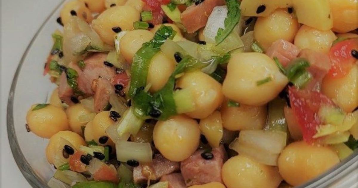 Venha aprender a fazer essa salada de grãos e sementes super nutritiva