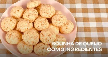 Bolinha de Queijo com 3 Ingredientes