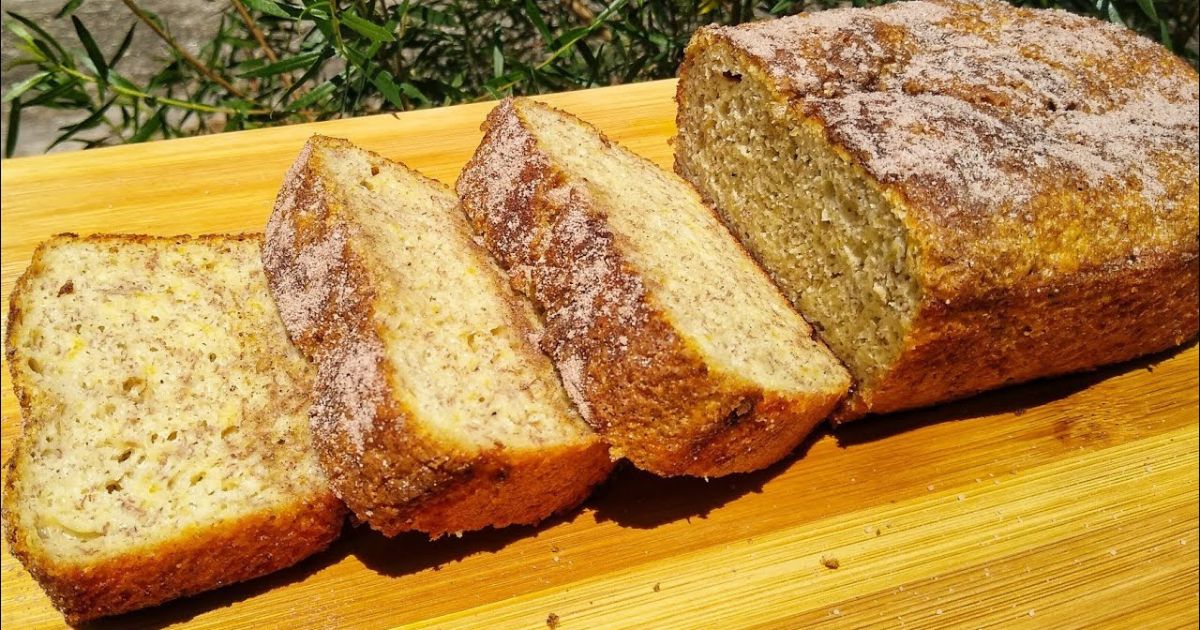 Bolinho de Banana Fácil sem Açúcar e sem Leite