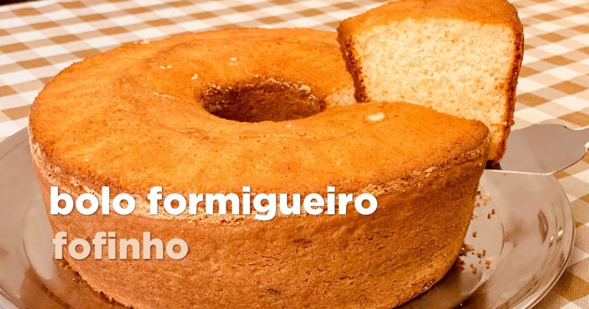 Bolo Formigueiro Fofinho Fácil de Fazer