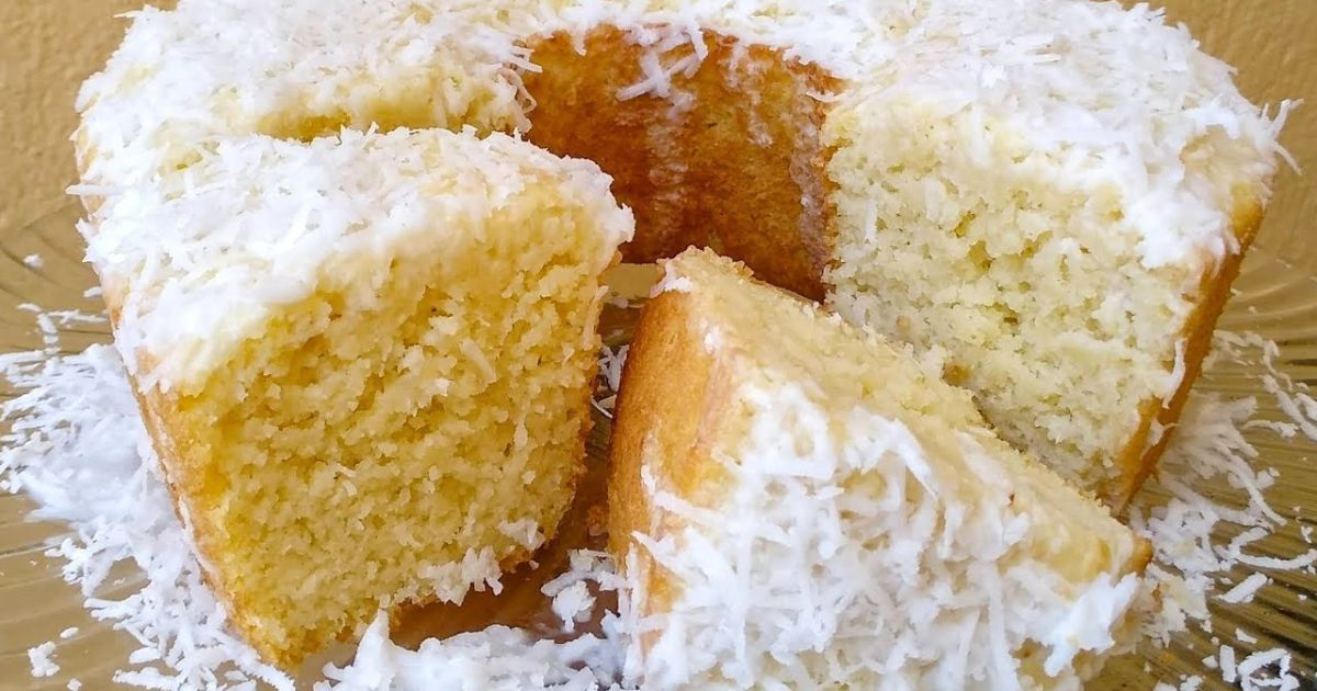 Bolo de Massa Puba Nordestino Fácil e Delicioso