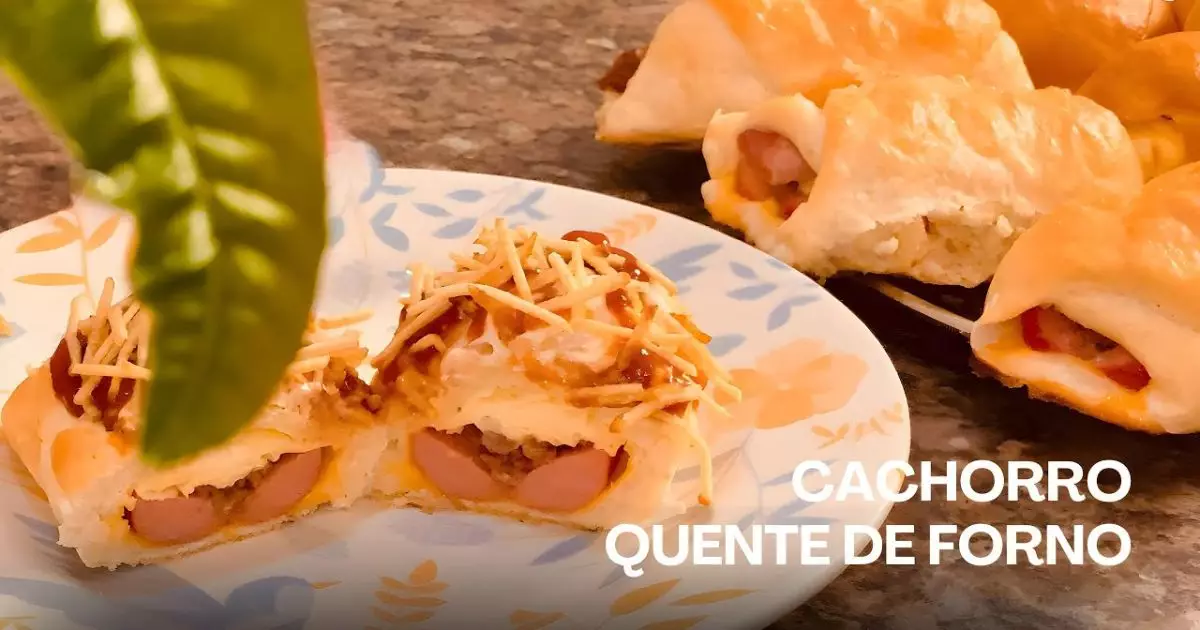 Cachorro Quente de Forno Fácil e Delicioso