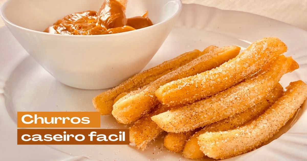 Churros Caseiros Fáceis e Rápidos